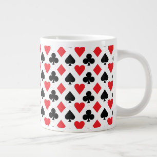 Grande Tasse Motif du pont de cartes
