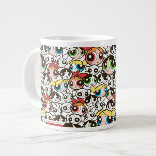 Grande Tasse Motif face aux filles puissantes