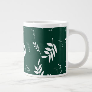 Grande Tasse motif feuille