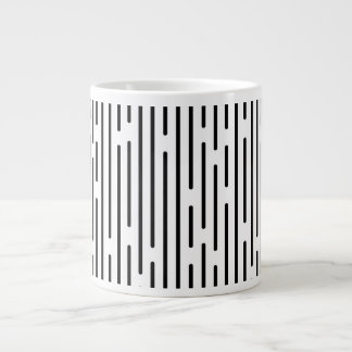 Grande Tasse Motif géométrique à ligne noire