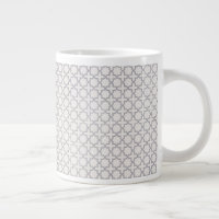 Motif géométrique beige islamique
