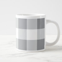 Motif gris et blanc En vichy