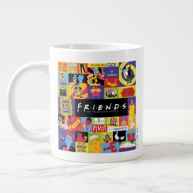 Grande Tasse Motif Iconic FRIENDS™ (Gauche)