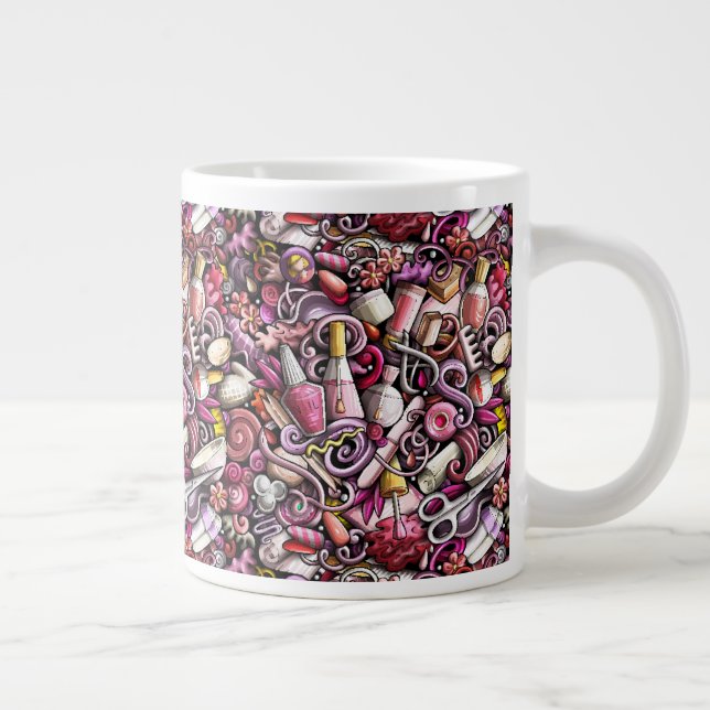 Grande Tasse Motif Nail Studio (Droite)