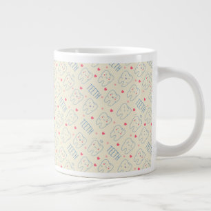 Grande Tasse Motif Pastel Happy Teeth