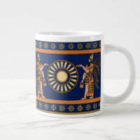 Motif rétro assyrien