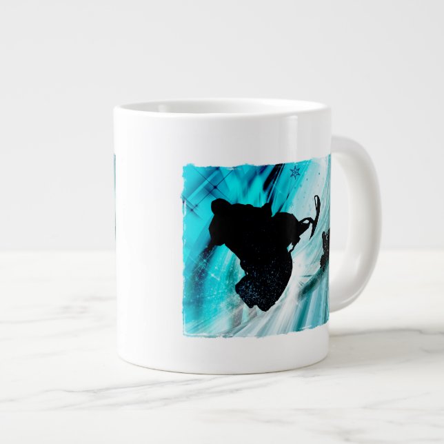 Grande Tasse Motoneige sur les pistes de glace (Devant droit)