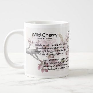 Grande Tasse Mug 20 oz "Cherry sauvage" par Erin A Thomas (vibr