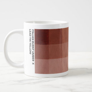 Grande Tasse Mug 20 oz Sienne Brûlée Italienne x Jaune de Plomb