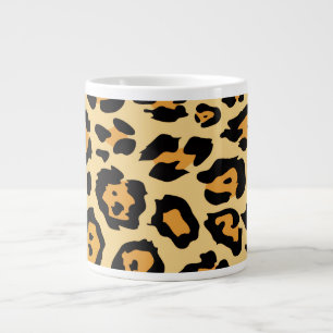 Grande Tasse mug à café à motif jaguar