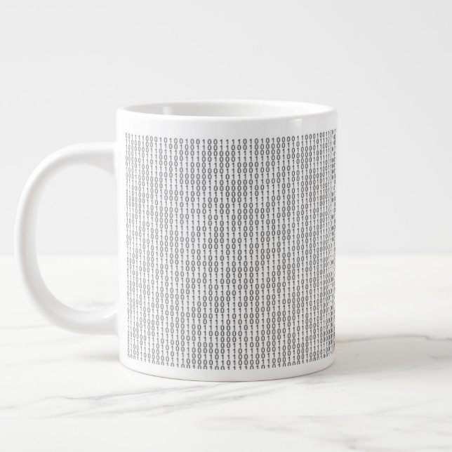 Grande Tasse Mug binaire de 20 oz (Gauche)