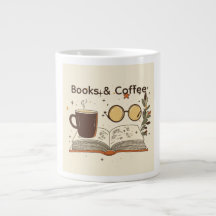 Mug Blanc Cadeau de Lecture Spécialité Livres et C