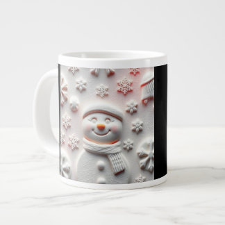Grande Tasse Mug Bonhomme de Neige 