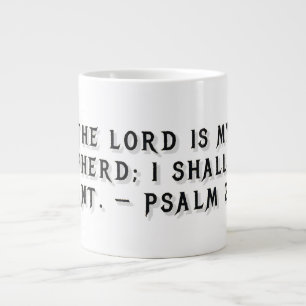 Grande Tasse Mug cadeau Psaume 23:1