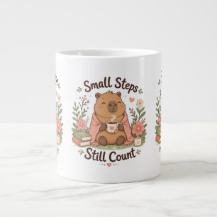 Grande Tasse Mug Citation Positive Capybara Mignon