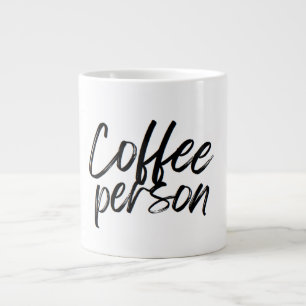 Grande Tasse Mug de café avec étiquette