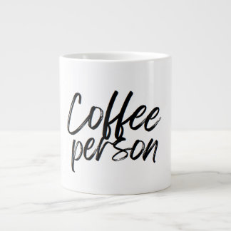 Grande Tasse Mug de café avec étiquette