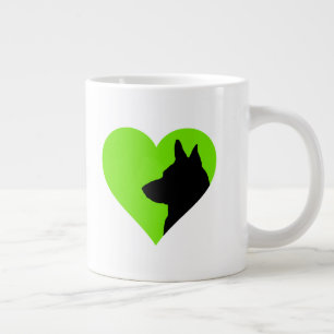 Grande Tasse Mug de café berger allemand
