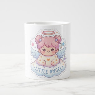 Grande Tasse Mug de café Chibi Fille Ange Mignon Kawaii