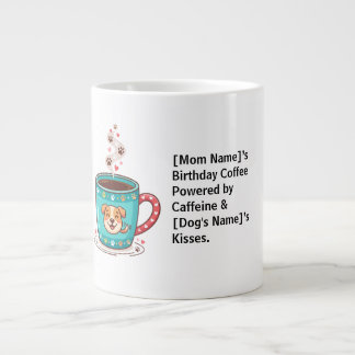 Grande Tasse Mug de café élégant pour maman de chien Anniversai