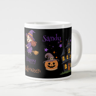 Grande Tasse Mug de café Halloween personnalisé