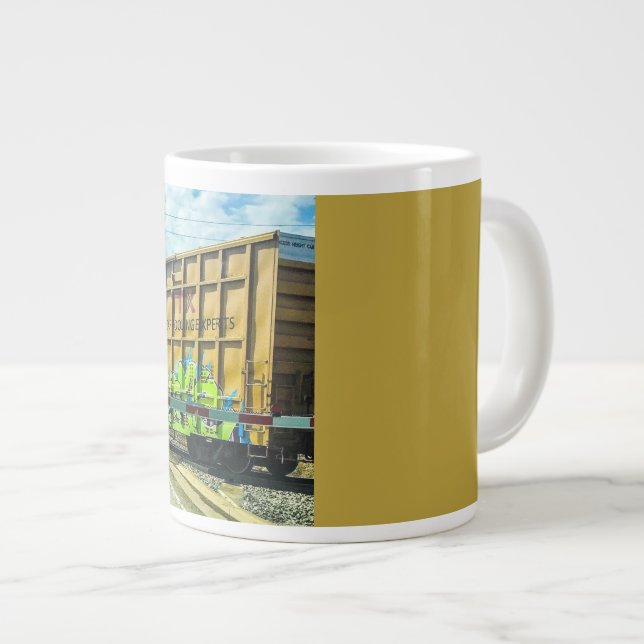 Grande Tasse Mug de café Jumbo de 20 oz (Devant droit)