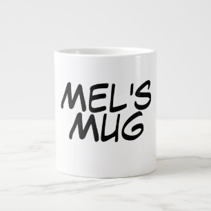 Grande Tasse Mug de café Jumbo personnalisé