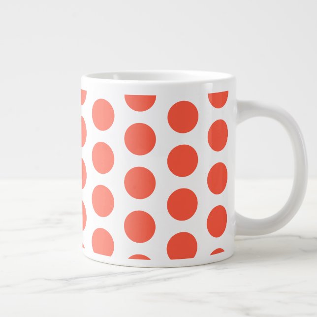 Grande Tasse Mug de café Pois Jumbo (Droite)