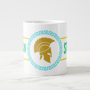 Grande Tasse Mug de café T-shirt Spartan fort
