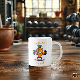 Grande Tasse Mug de conditionnement physique personnalisé - Lég