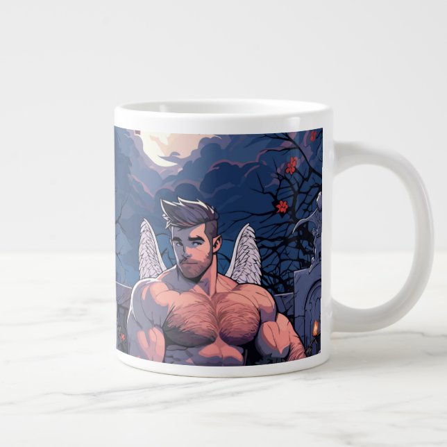 Grande Tasse Mug de fée d'Halloween Whimsical (Droite)