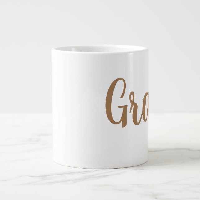 Grande Tasse Mug de grâce (Devant)