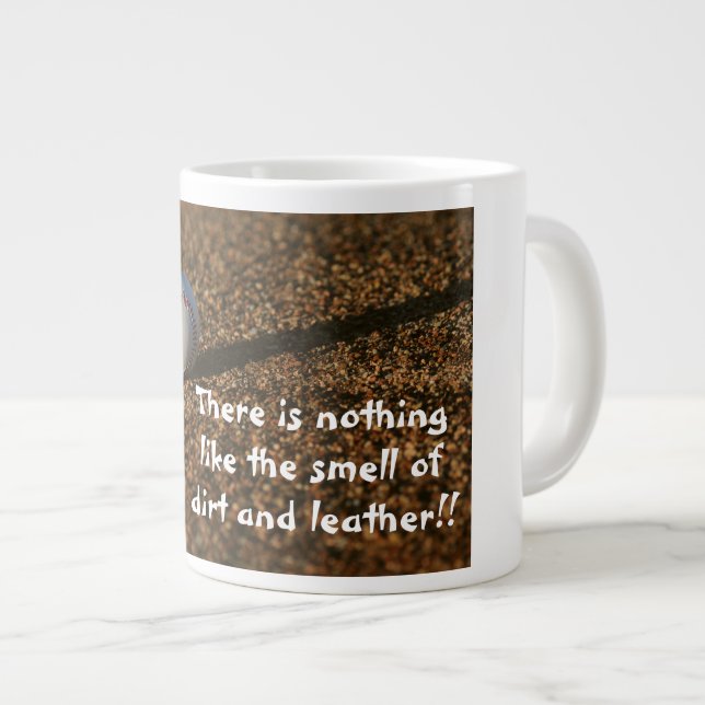 Grande Tasse Mug de Humour et de cuir (Devant droit)