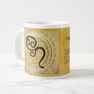 Grande Tasse Mug de muscade de leo-cancéreux