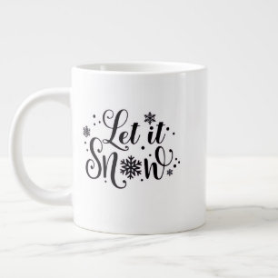 Grande Tasse Mug de Noël – Cacao et café joyeux pour les fêtes