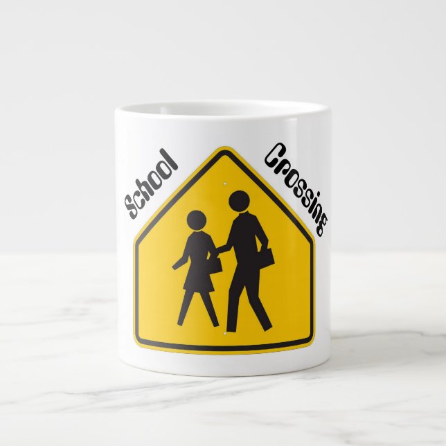 Grande Tasse Mug de passage de l'école (Devant)
