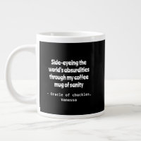 Mug de personnalisation de l'Humour de café cyniqu