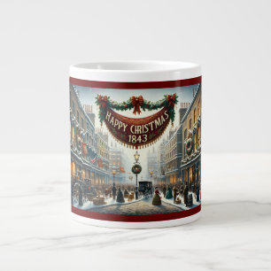 Grande Tasse Mug Dicken 'Joyeux Noël 1843'