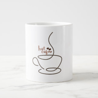 Grande Tasse Mug en ligne de café chaud