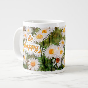 Grande Tasse Mug Fleur Chamomile, Cadeau Anniversaire Soyez Heu