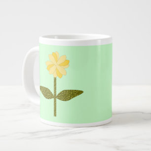 Grande Tasse Mug Fleur Jaune Daisy