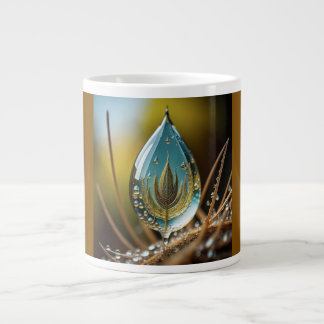 Grande Tasse Mug géant, 20oz (Goutte de pluie)