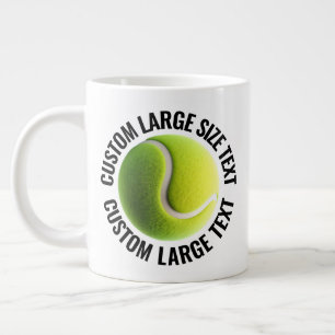 Grande Tasse Mug géant personnalisé avec texte 20oz pour le ten