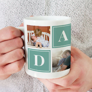 Grande Tasse Mug géant personnalisé Collage de photos Dada