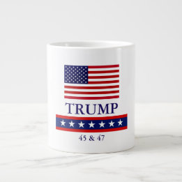 GRANDE TASSE MUG GÉANT PRÉSIDENT DONALD TRUMP CAFE