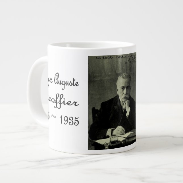 Grande Tasse Mug Giant Escoffier (Devant gauche)