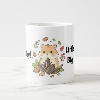 Grande Tasse Mug Hamster Mignon – Petits Moments, Grand Bonheur