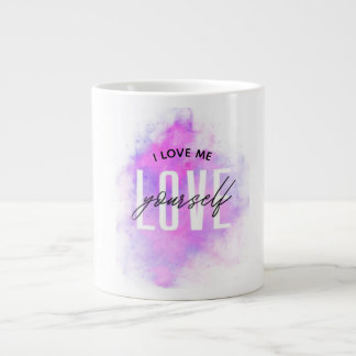 Grande Tasse Mug Inspirationnelle "Amour-Toi"