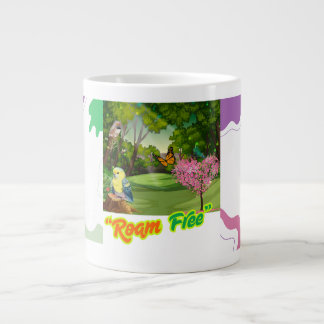 Grande Tasse Mug Inspirationnelle "Roam Free" - Aventure.