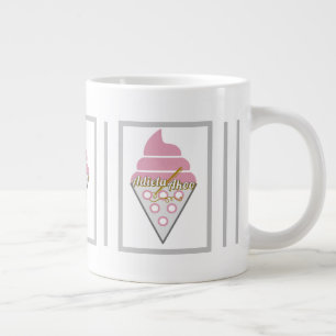 Grande Tasse Mug irrésistible à la crème glacée de la poète Adi
